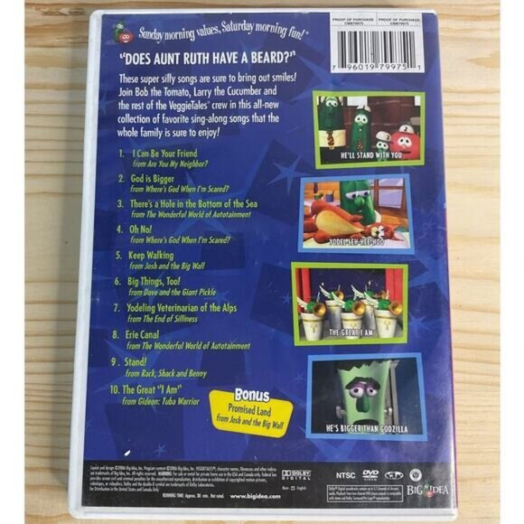 Big Idea VeggieTales Sing Alongs I Can Be Your Friend 10 Great Songs DVD - Picture 2 of 4